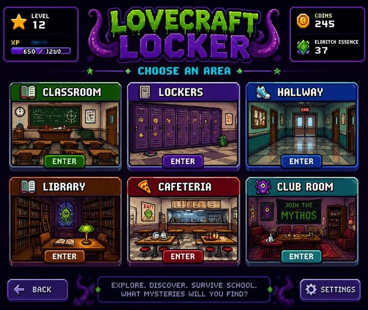 Lovecraft Locker 角色养成 场景图 6
